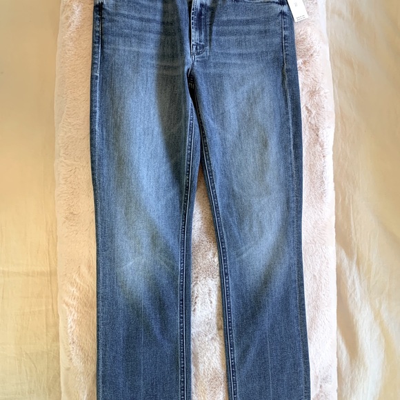 NWT MOTHER The Dazzler High-Rise Straight Jeans - Picture 7 of 8